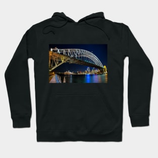 Sydney Harbour at Night, NSW, Australia Hoodie